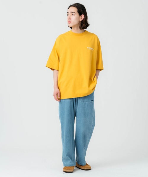 SILAS(サイラス)の「SILAS AND MARIA LOGO WIDE S/S TEE(Tシャツ/カットソー・メンズ・ブルー/ブラック/ホワイト/グリーン/パープル/イエロー/チャコール・M/L/XL)」の20枚目の写真