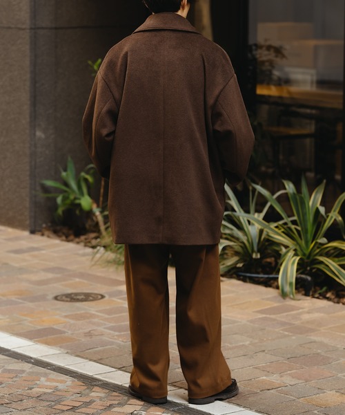 epnok（エプノック）の「Double Breasted Half Coat/ダブルブレスト