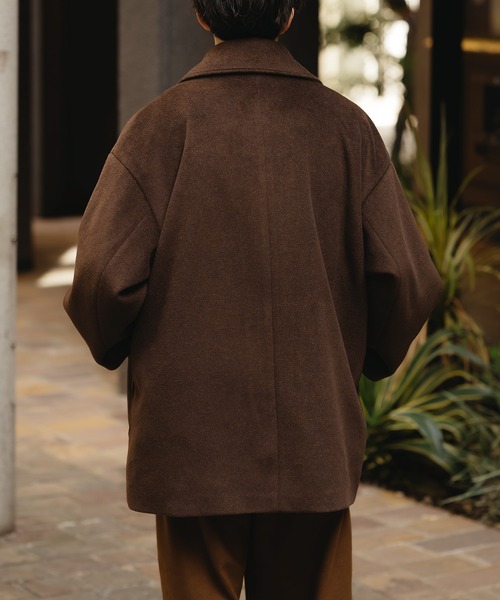 epnok（エプノック）の「Double Breasted Half Coat/ダブルブレスト