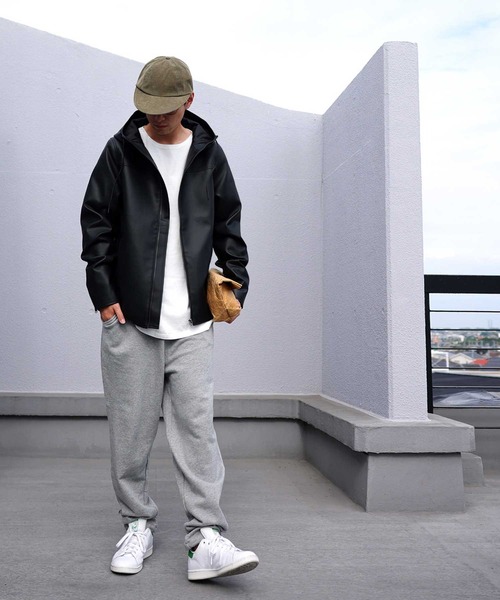 antiqua(アンティカ)の「軽量で丈夫!ラフに着られるヴィ―ガンレザージャケット(ライダースジャケット・レディース・ブラック・M/L)」の7枚目の写真