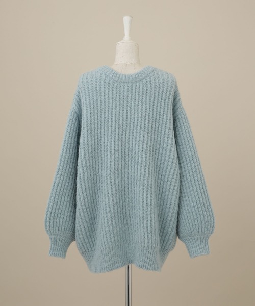 NANO universe（ナノユニバース）の「LB.04/WEB限定 前後2WAYニット（カーディガン/ボレロ・レディース・オフホワイト/フューシャピンク/ミント・FREE）」の14枚目の写真