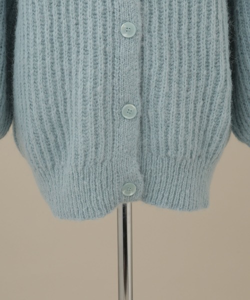 NANO universe（ナノユニバース）の「LB.04/WEB限定 前後2WAYニット（カーディガン/ボレロ・レディース・オフホワイト/フューシャピンク/ミント・FREE）」の17枚目の写真