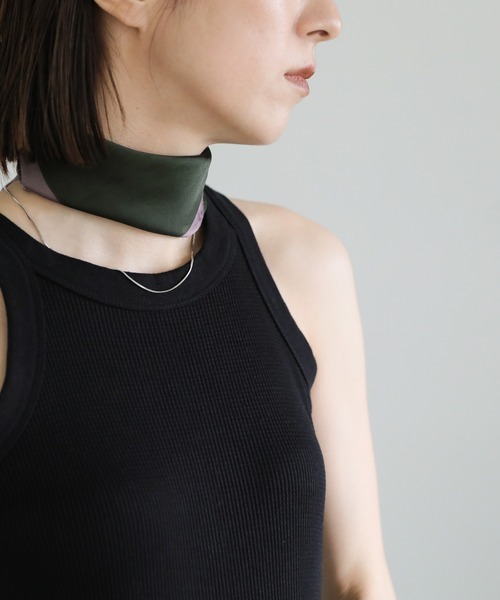 select MOCA(セレクトモカ)の「アメリカンスリーブサーマルワンピース(ワンピース・レディース・ブラック/ライトグレー・FREE)」の18枚目の写真