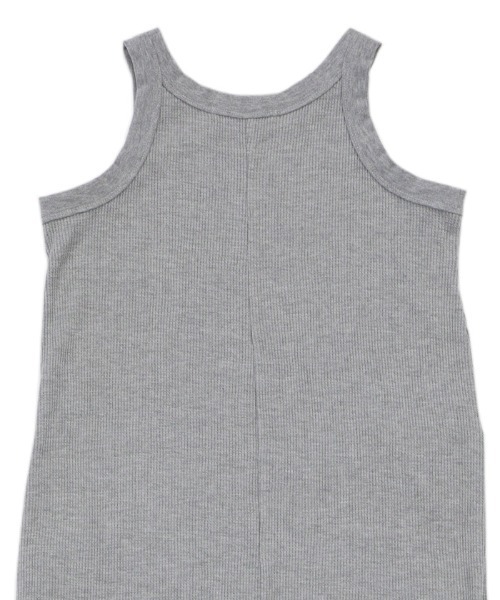 select MOCA(セレクトモカ)の「アメリカンスリーブサーマルワンピース(ワンピース・レディース・ブラック/ライトグレー・FREE)」の6枚目の写真