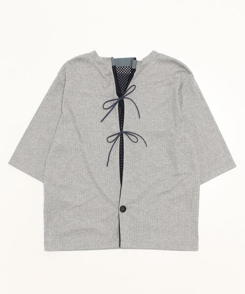 CHERIE(シェリー)の「CHERIE T-SHIRT (C0901)(Tシャツ/カットソー・レディース・グレー・FREE)」の5枚目の写真