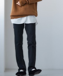 SMILE LAND | 大きいサイズ すごのびストレッチツイルストレートパンツ(チノパンツ)