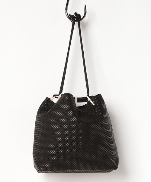 JAM HOME MADE（ジャムホームメイド）の「印傳/印伝屋 信玄袋 ドット柄（ハンドバッグ・メンズ・ブラック・ONE SIZE）」の14枚目の写真