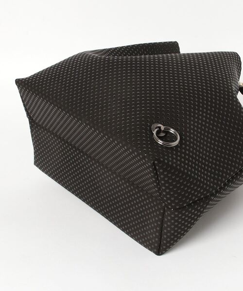 JAM HOME MADE（ジャムホームメイド）の「印傳/印伝屋 信玄袋 ドット柄（ハンドバッグ・メンズ・ブラック・ONE SIZE）」の15枚目の写真