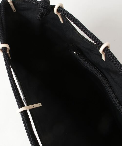 JAM HOME MADE（ジャムホームメイド）の「印傳/印伝屋 信玄袋 ドット柄（ハンドバッグ・メンズ・ブラック・ONE SIZE）」の16枚目の写真