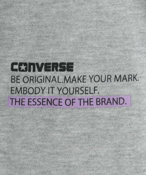 CONVERSE（コンバース）の「CONVERSE（コンバース）ワンポイントロゴ サイドライン スウェットジョガーパンツ レディース/イージーパンツ（スウェットパンツ・レディース・アッシュグレー/ブラック/ネイビー/グレー・L/M）」の10枚目の写真