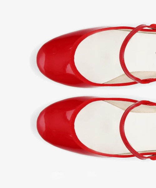 Repetto(レペット)の「Rose メリージェーン - EUサイズ / V1413V(バレエシューズ・レディース・レッド・36.5/37/38/36/34/37.5/38.5)」の3枚目の写真
