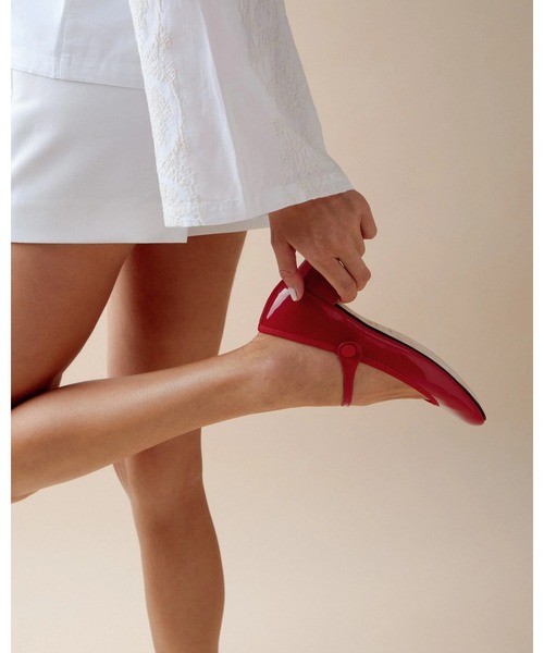 Repetto(レペット)の「Rose メリージェーン - EUサイズ / V1413V(バレエシューズ・レディース・レッド・36.5/37/38/36/34/37.5/38.5)」の8枚目の写真