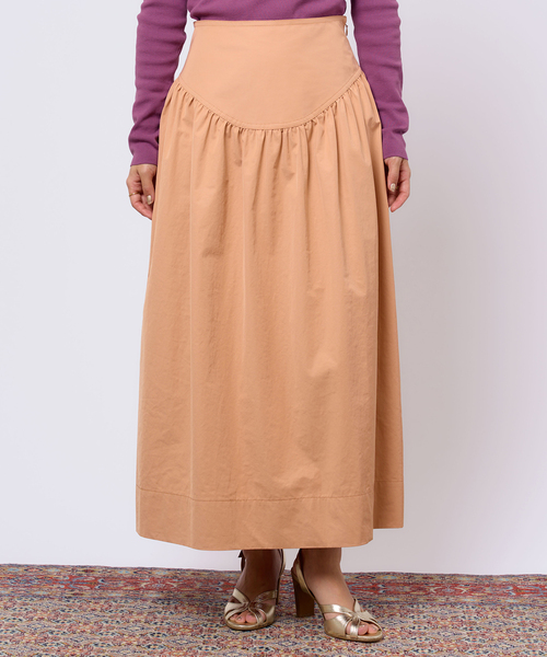 IENA LA BOUCLE（イエナラブークル）の「IENA LA BOUCLE カーブベルトコクーンスカート（スカート・レディース・パープル/オレンジ・36/38）」の2枚目の写真