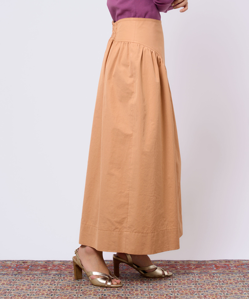 IENA LA BOUCLE（イエナラブークル）の「IENA LA BOUCLE カーブベルトコクーンスカート（スカート・レディース・パープル/オレンジ・36/38）」の10枚目の写真