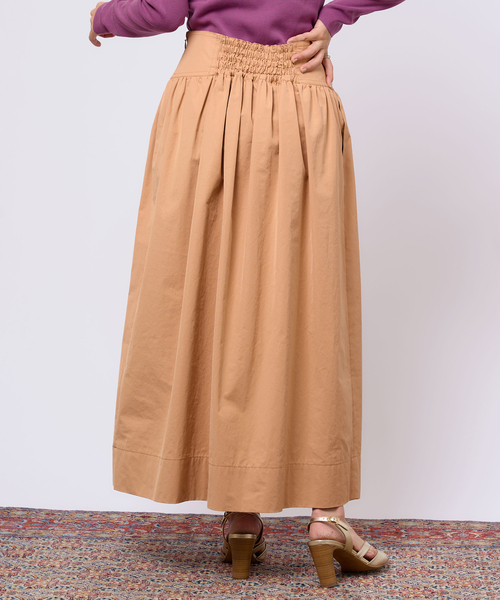 IENA LA BOUCLE（イエナラブークル）の「IENA LA BOUCLE カーブベルトコクーンスカート（スカート・レディース・パープル/オレンジ・36/38）」の19枚目の写真