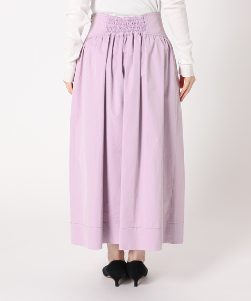 IENA LA BOUCLE（イエナラブークル）の「IENA LA BOUCLE カーブベルトコクーンスカート（スカート・レディース・パープル/オレンジ・36/38）」の11枚目の写真