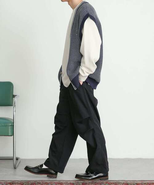 SENSE OF PLACE by URBAN RESEARCH（センスオブプレイスバイアーバンリサーチ）の「『別注』TeddyBear×SENSE OF PLACE　テディベアニットベスト A（ベスト・メンズ・その他1/その他2/その他3・MEDIUM/LARGE）」の7枚目の写真
