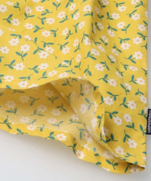 Moujonjon（ムージョンジョン）の「ブロード小花柄ブラウス（シャツ/ブラウス・キッズ・ライトグリーン/イエロー/ターコイズブルー・90/100/110/120/130/140）」の9枚目の写真