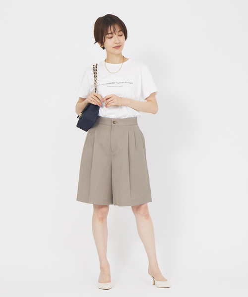 Rouge vif Anna(ルージュヴィフアンナ)の「ロゴコンパクトTシャツ(Tシャツ/カットソー・レディース・ホワイト・フリー)」の10枚目の写真