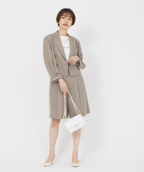 Rouge vif Anna(ルージュヴィフアンナ)の「ロゴコンパクトTシャツ(Tシャツ/カットソー・レディース・ホワイト・フリー)」の8枚目の写真