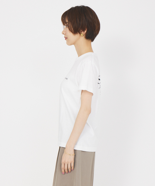 Rouge vif Anna(ルージュヴィフアンナ)の「ロゴコンパクトTシャツ(Tシャツ/カットソー・レディース・ホワイト・フリー)」の13枚目の写真