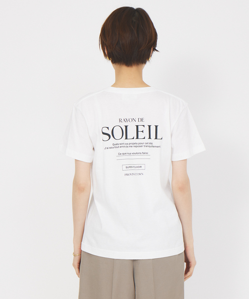 Rouge vif Anna(ルージュヴィフアンナ)の「ロゴコンパクトTシャツ(Tシャツ/カットソー・レディース・ホワイト・フリー)」の7枚目の写真