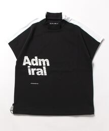 未使用　アドミラル　シャツ　М　ブラック 未使用 アドミラル シャツ М ブラック ゼブラロゴ モックシャツ