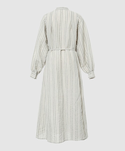seya.（セヤ）の「KADIKOY DRESS/EARTH STRIPES（ワンピース・レディース・グレー系その他・2/1）」の4枚目の写真