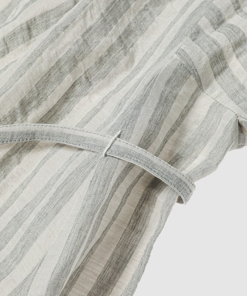 seya.（セヤ）の「KADIKOY DRESS/EARTH STRIPES（ワンピース・レディース・グレー系その他・2/1）」の6枚目の写真