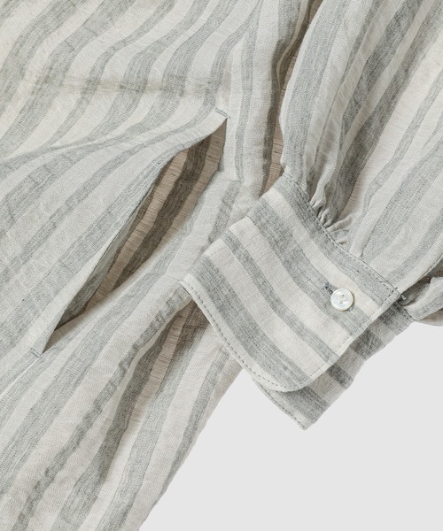 seya.（セヤ）の「KADIKOY DRESS/EARTH STRIPES（ワンピース・レディース・グレー系その他・2/1）」の7枚目の写真