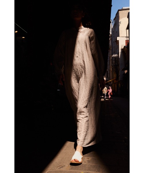 seya.（セヤ）の「KADIKOY DRESS/EARTH STRIPES（ワンピース・レディース・グレー系その他・2/1）」の12枚目の写真