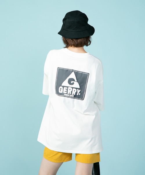 GERRY(ジェリー)の「【GERRY/ジェリー】厚盛発泡ワンポイントブランドロゴプリント バックプリント ヘビーウェイト ビッグシルエット Tシャツ(Tシャツ/カットソー・メンズ・ブルー/ブラック/ホワイト・LARGE/MEDIUM/X-LARGE)」の21枚目の写真