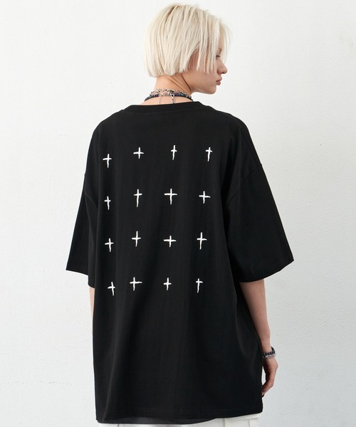 AIVER（アイバー）の「AIVER　ドローイングS/SビッグTEE（Tシャツ/カットソー・メンズ・ホワイト/チャコールグレー/ブラック・MEDIUM/SMALL/LARGE）」の18枚目の写真