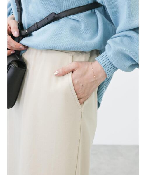 Lugnoncure（ルノンキュール）の「ポンチタイトスカート（スカート・レディース・ブラック/ベージュ/グリーン・ﾌﾘ-）」の22枚目の写真