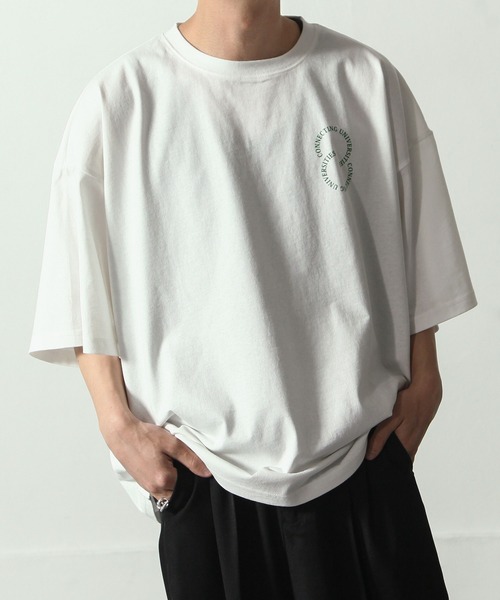 NILWAY（ニルウェイ）の「アソートバッグロゴプリントTシャツ（Tシャツ/カットソー・メンズ・ホワイト/ブラック系/ネイビー/ブラック/ホワイト系/ネイビー系・MEDIUM/LARGE）」の2枚目の写真