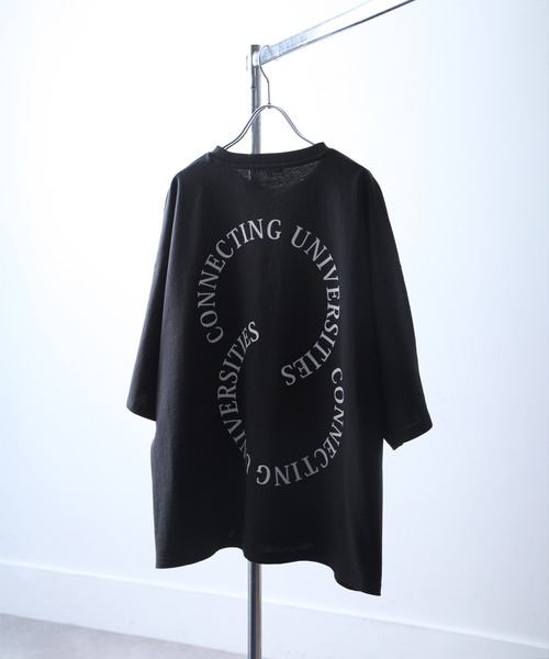 NILWAY（ニルウェイ）の「アソートバッグロゴプリントTシャツ（Tシャツ/カットソー・メンズ・ホワイト/ブラック系/ネイビー/ブラック/ホワイト系/ネイビー系・MEDIUM/LARGE）」の4枚目の写真