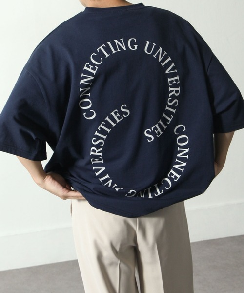 NILWAY（ニルウェイ）の「アソートバッグロゴプリントTシャツ（Tシャツ/カットソー・メンズ・ホワイト/ブラック系/ネイビー/ブラック/ホワイト系/ネイビー系・MEDIUM/LARGE）」の6枚目の写真