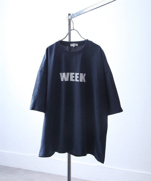 NILWAY（ニルウェイ）の「アソートバッグロゴプリントTシャツ（Tシャツ/カットソー・メンズ・ホワイト/ブラック系/ネイビー/ブラック/ホワイト系/ネイビー系・MEDIUM/LARGE）」の8枚目の写真