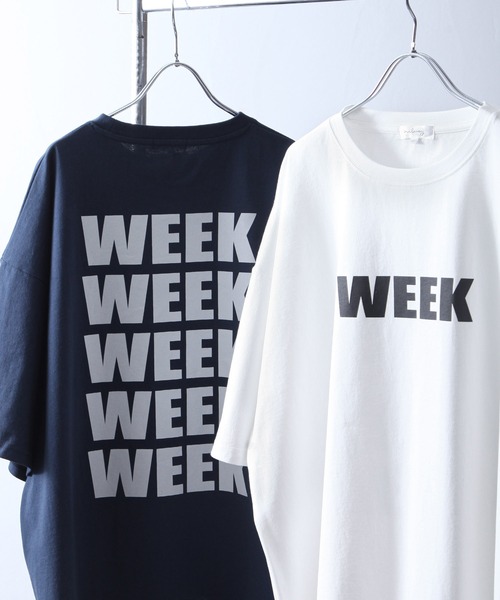 NILWAY（ニルウェイ）の「アソートバッグロゴプリントTシャツ（Tシャツ/カットソー・メンズ・ホワイト/ブラック系/ネイビー/ブラック/ホワイト系/ネイビー系・MEDIUM/LARGE）」の10枚目の写真