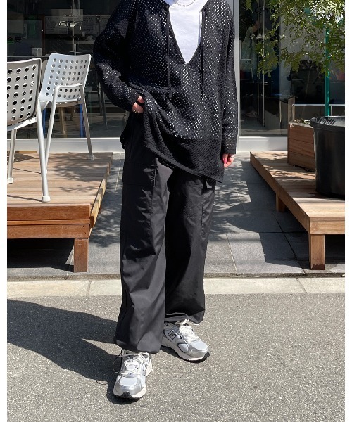 LE MORE（リモア）の「ポケットカーゴパンツ（カーゴパンツ・レディース・アイボリー/カーキ/ブラック/ピンク・FREE）」の22枚目の写真