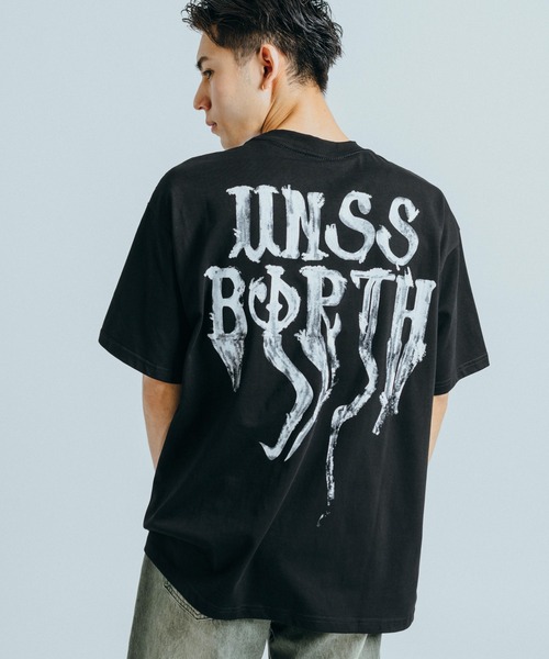 Ressaca（レサーカ）の「オーバーサイズ バタフライ バックプリントロゴ クルーネック半袖Tシャツ（Tシャツ/カットソー・メンズ・ピンク/ブラック/グレー・M/L/XL）」の20枚目の写真