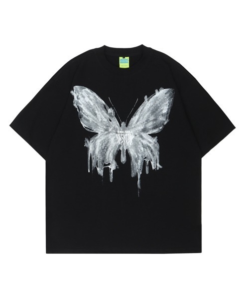 Ressaca（レサーカ）の「オーバーサイズ バタフライ バックプリントロゴ クルーネック半袖Tシャツ（Tシャツ/カットソー・メンズ・ピンク/ブラック/グレー・M/L/XL）」の17枚目の写真
