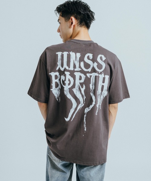 Ressaca（レサーカ）の「オーバーサイズ バタフライ バックプリントロゴ クルーネック半袖Tシャツ（Tシャツ/カットソー・メンズ・ピンク/ブラック/グレー・M/L/XL）」の16枚目の写真
