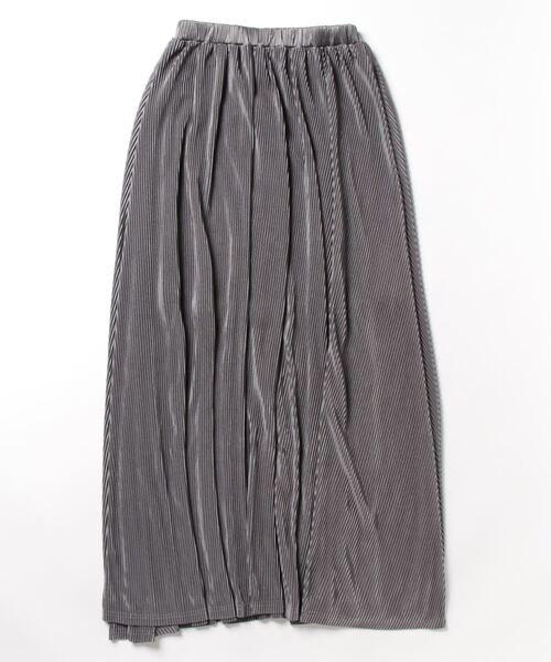 EMODA（エモダ）の「プリーツボリュームマキシスカート（スカート・レディース・ブラック/その他/その他1/グレー・FREE）」の2枚目の写真