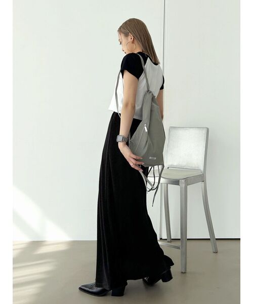 EMODA（エモダ）の「プリーツボリュームマキシスカート（スカート・レディース・ブラック/その他/その他1/グレー・FREE）」の19枚目の写真