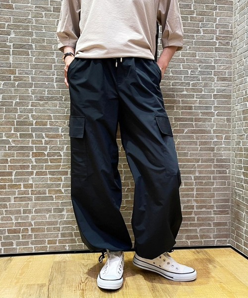 Grand PARK（グランドパーク）の「ｲージーカーゴパンツ（カーゴパンツ・レディース・ブラック/カーキ/ピンク・FREE）」の8枚目の写真