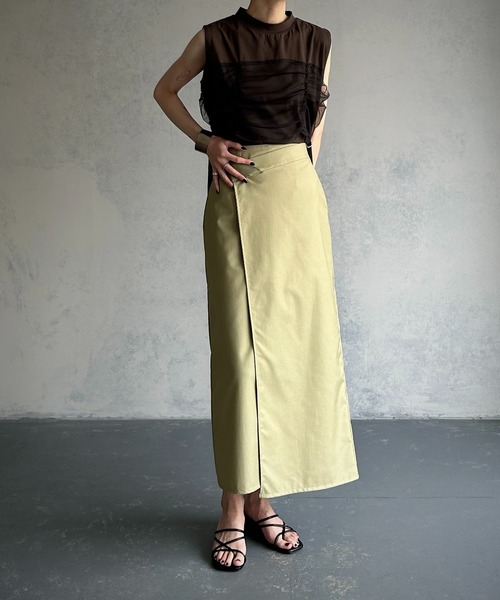 Ameri VINTAGE - 【&amp;g’aime】チュールレイヤードTシャツ Ameri VINTAGE - 【&g'aime】チュールレイヤードTシャツの通販