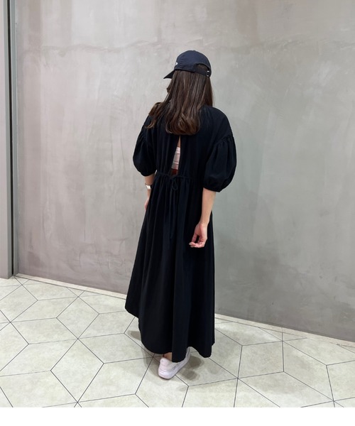 Shelly island（シェリーアイランド）の「バックデザインワンピース（ワンピース・レディース・オレンジ/ブルー/ブラック・FREE）」の15枚目の写真