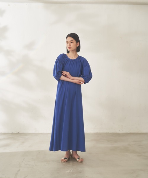 Shelly island（シェリーアイランド）の「バックデザインワンピース（ワンピース・レディース・オレンジ/ブルー/ブラック・FREE）」の22枚目の写真