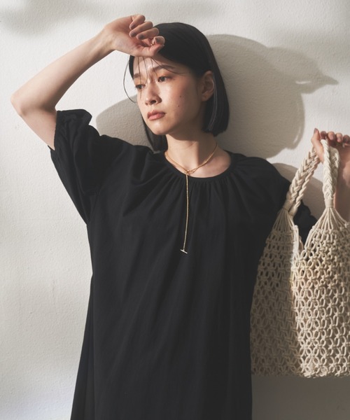 Shelly island（シェリーアイランド）の「バックデザインワンピース（ワンピース・レディース・オレンジ/ブルー/ブラック・FREE）」の13枚目の写真